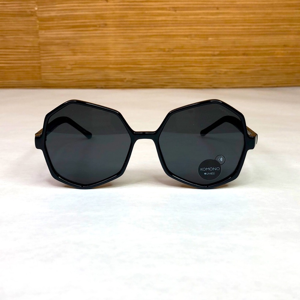 KOMONO Bonnie Black Transparent Sunglasses (NEW) - Picture 6 of 12